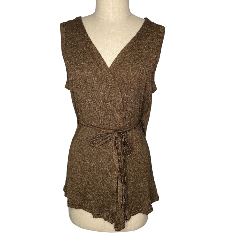 Michael Stars OSFM Bronze Sleeveless Top